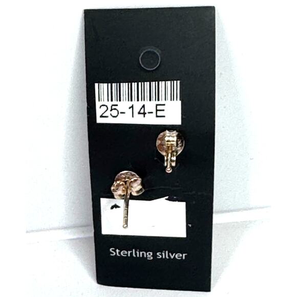 Sterling Australian Crystal Pineapple Post-Pierced Earrings by petals Australia - Picture 4 of 5